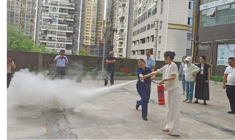 市秦巴農擔公司開展“消除安全隱患”現場演練